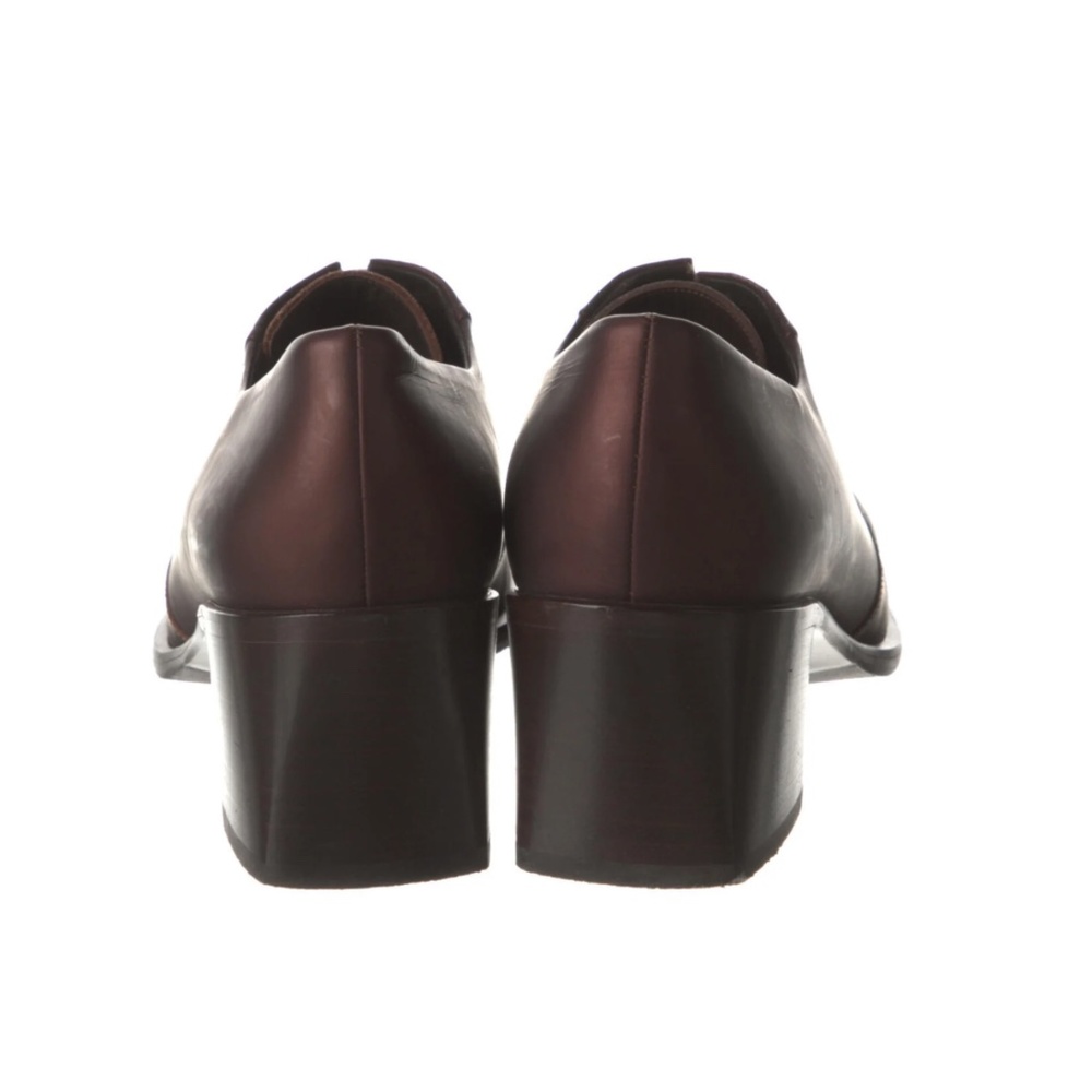 BALLY Leather Colorblock Pattern Pumps 7.5 - Picture 4 of 5